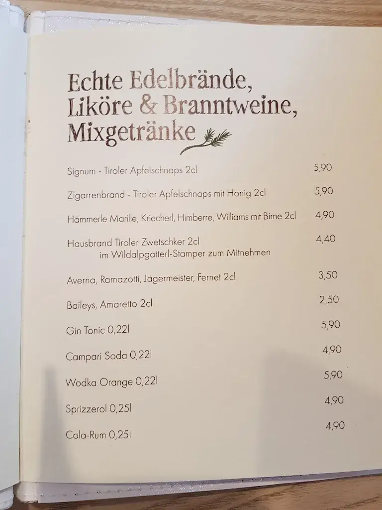 Menu_Berggasthof Wildalpgatterl_Fieberbrunn_image_4