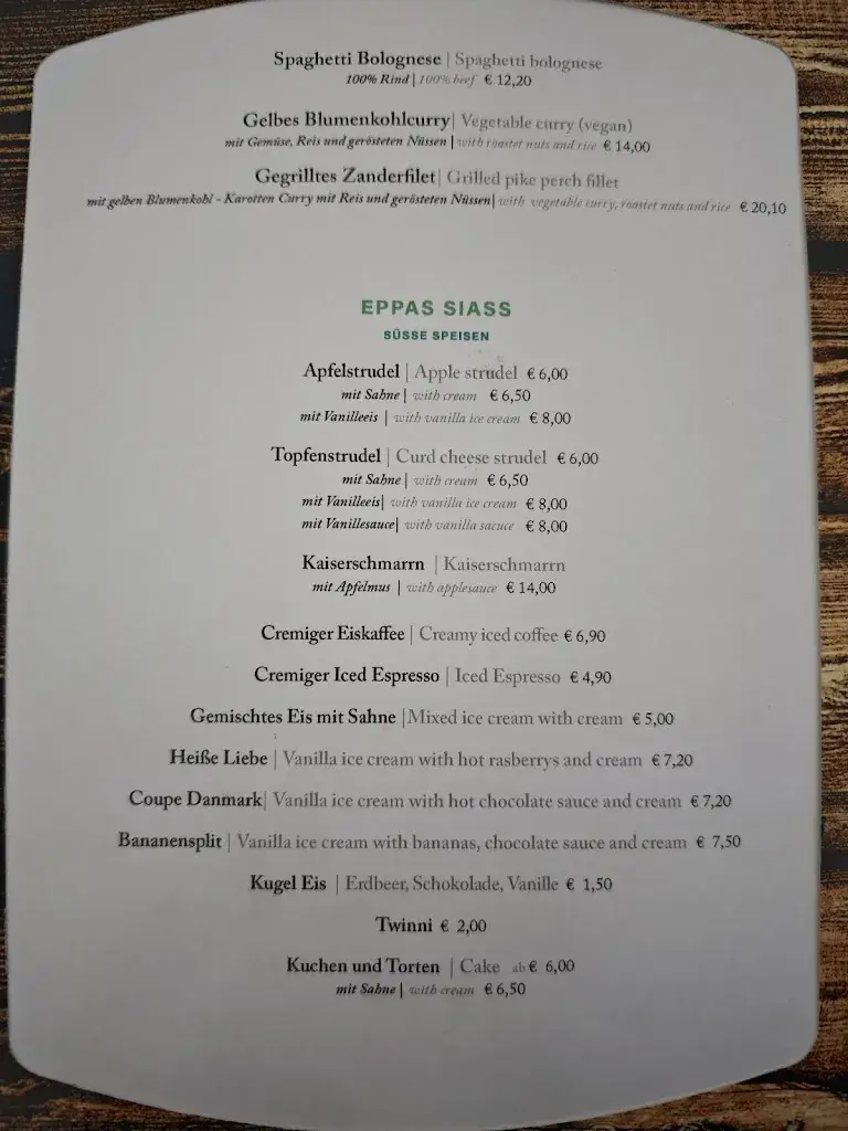 Menu_Berggasthaus Grander Schupf_Fieberbrunn_image_1