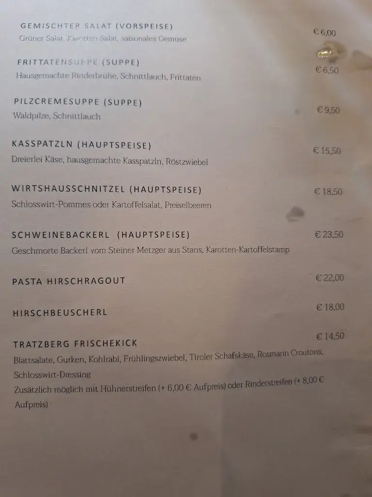 Menu_Schlosswirt Tratzberg_Gallzein_image_1