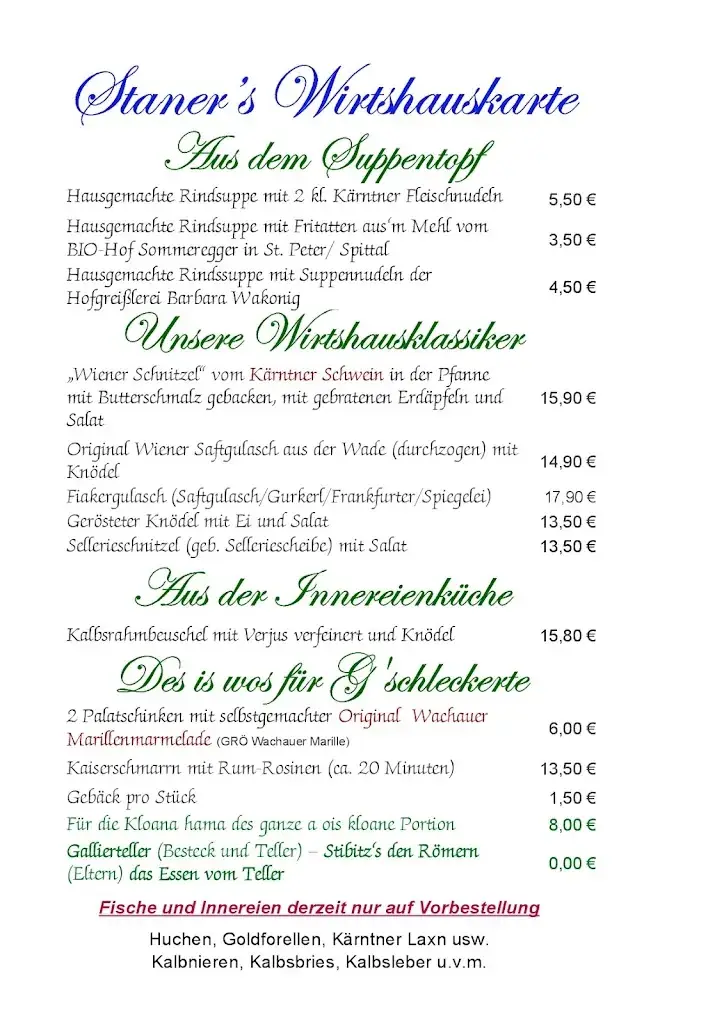Menu_GenussRestaurant Staner im Landhaus Gritschacher_Baldramsdorf_image_2