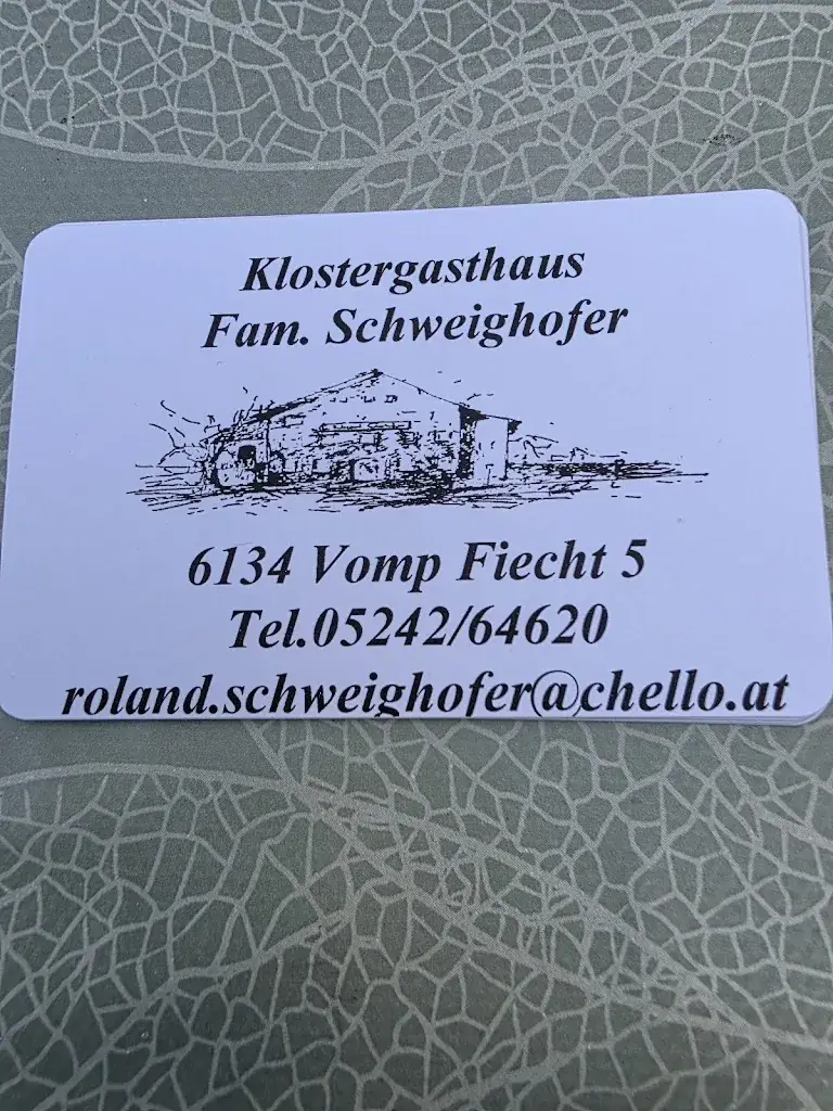 Karl Charly Koller_Klostergasthaus Fiecht_Gallzein_avis