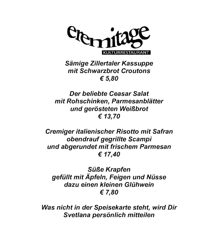 Menu_Kulturrestaurant Eremitage_Gallzein_image_3