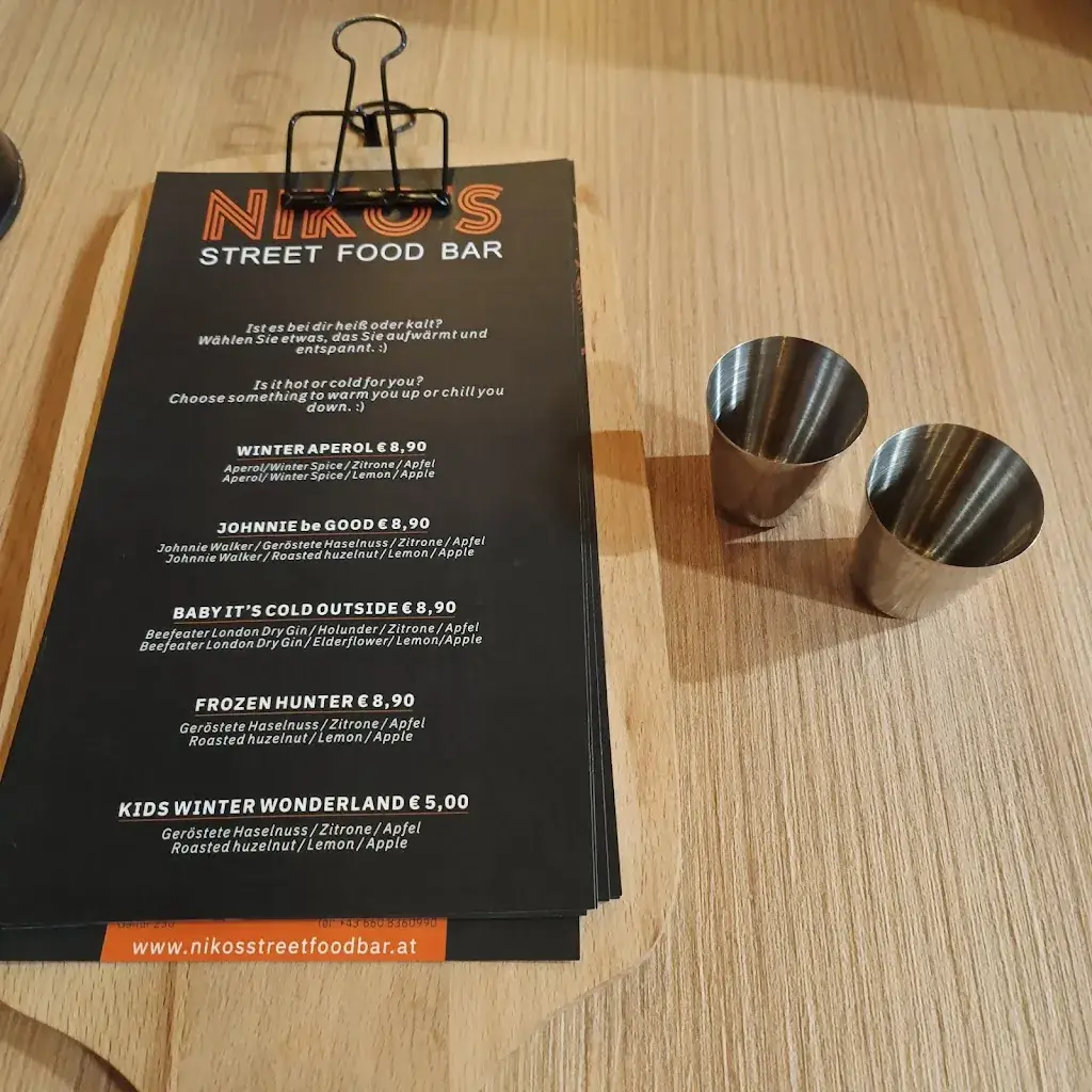 Menu_Niko`s Street Food Bar_Galtür_immagine_1