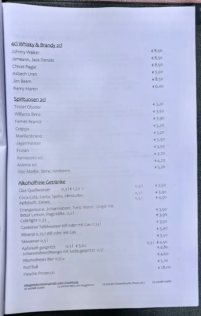 Menu_Guesthouse ‘Dorfkrug’_Fulpmes_image_1