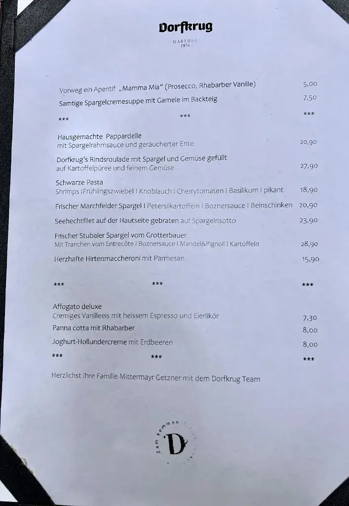Menu_Guesthouse ‘Dorfkrug’_Fulpmes_image_3