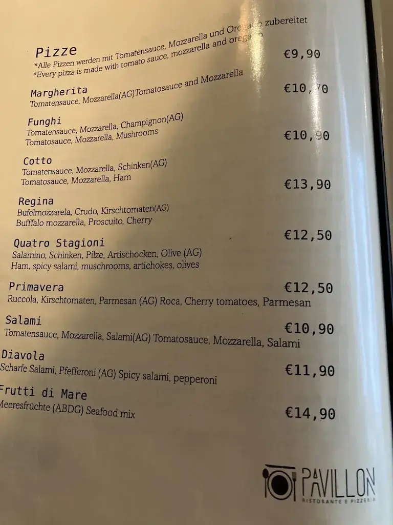 Menu_Ristorante e pizzeria PAVILLON_Fulpmes_image_2