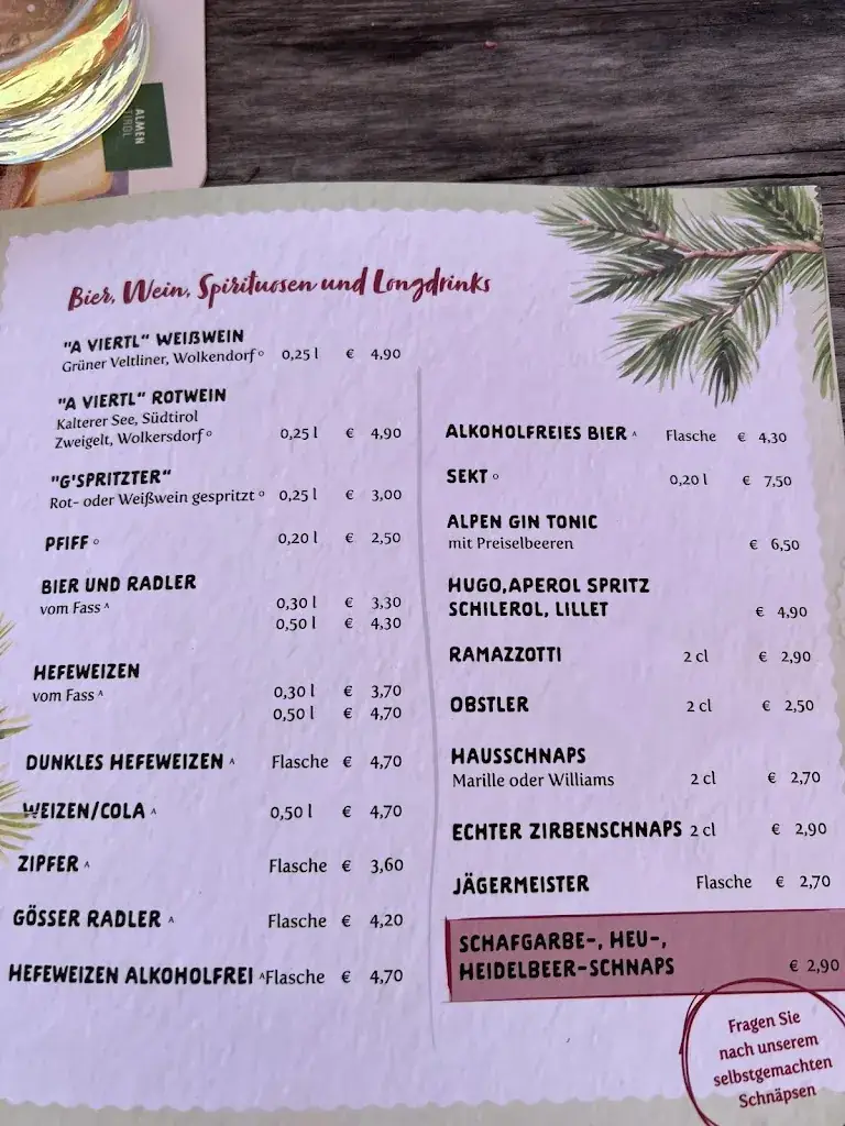 Menu_Fronebenalm_Fulpmes_image_1