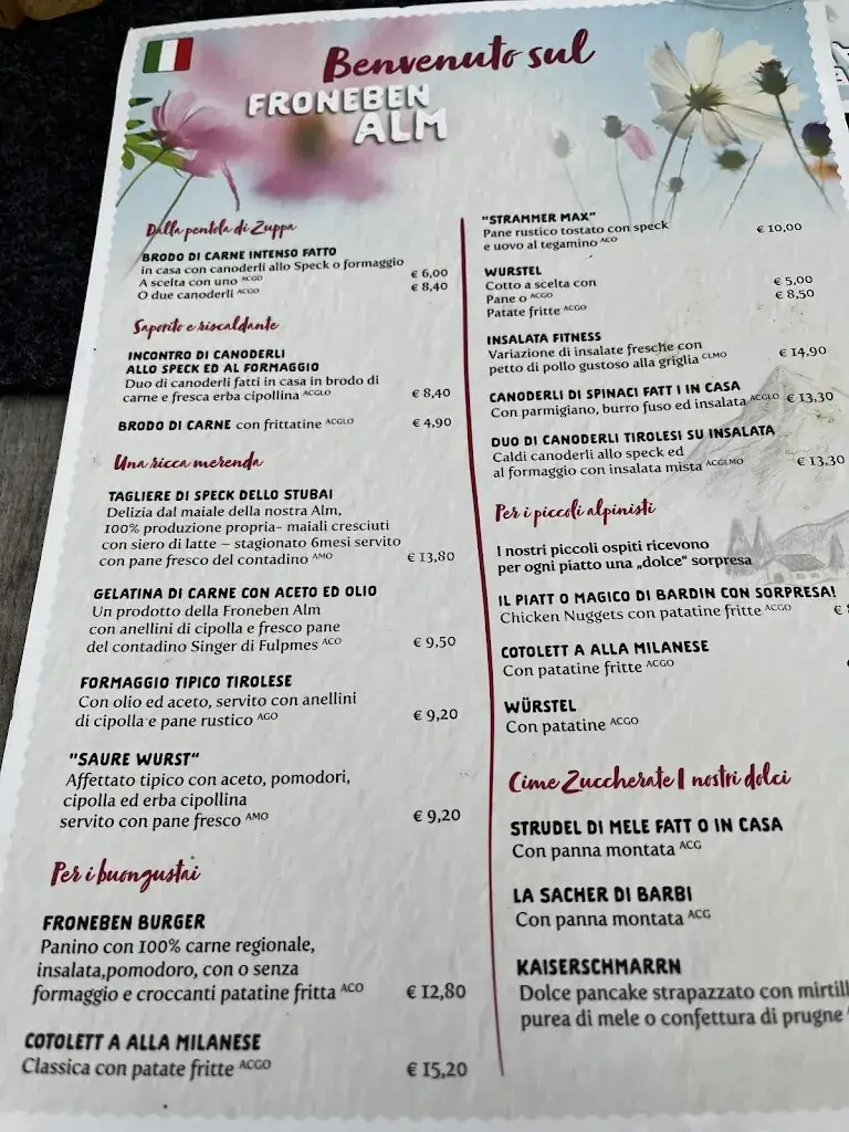 Menu_Fronebenalm_Fulpmes_image_4