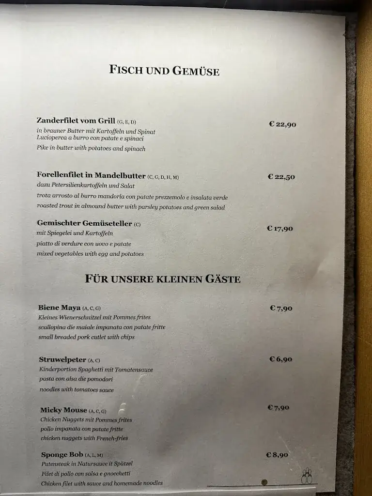 Menu_Restaurant - Kegelbahn s´Kasermandl_Fulpmes_image_3