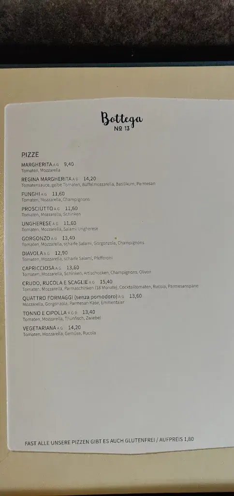 Menu_BOTTEGA No. 13_Fulpmes_image_1