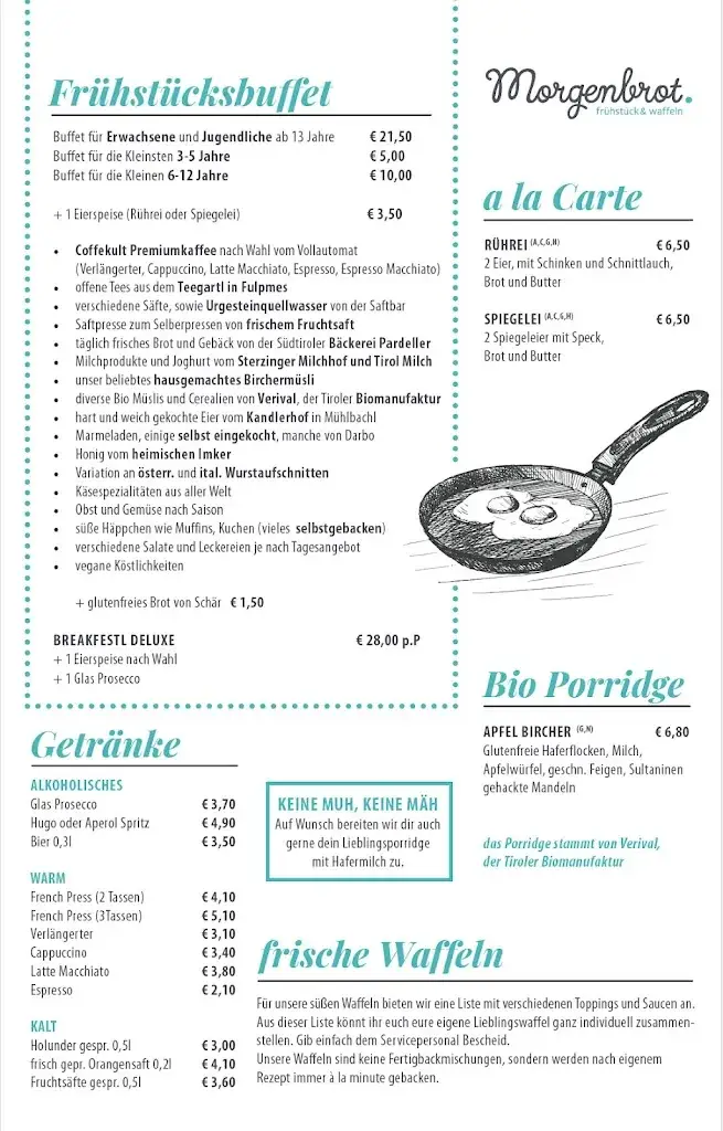 Menu_Morgenbrot - Frühstücksbuffet_Fulpmes_image_1