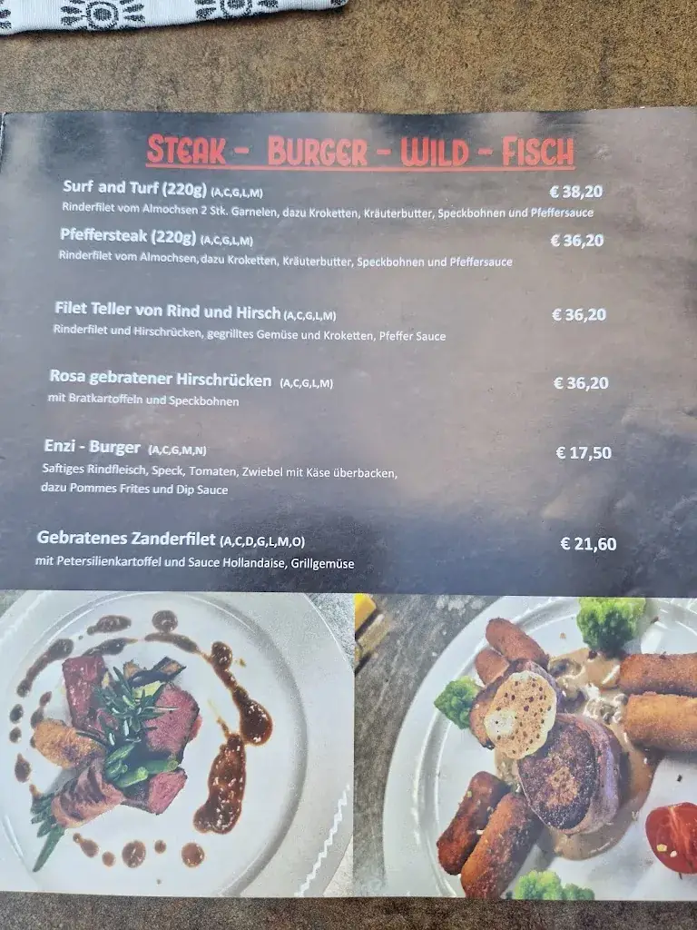 Menu_Alpengasthof Enzianhof_Gerlosberg_immagine_4