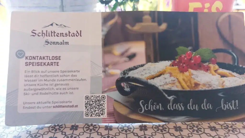 Menu_Schlittenstadl-Sonnalm - Restaurant, Bar, Ski-und Rodelhütte im Zillertal_Gerlosberg_immagine_3