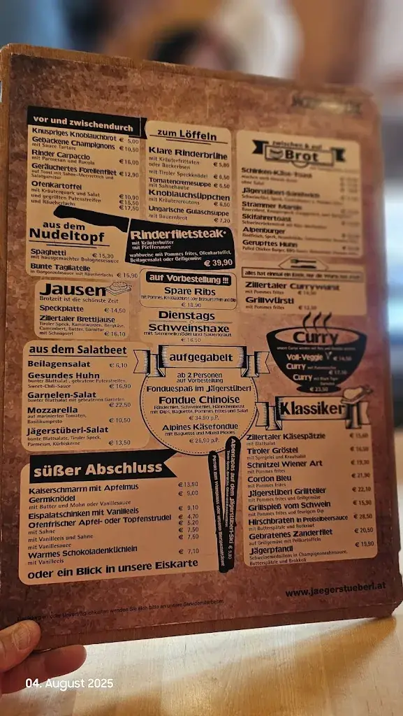 Menu_Jaegerstueberl_Gerlos_image_1