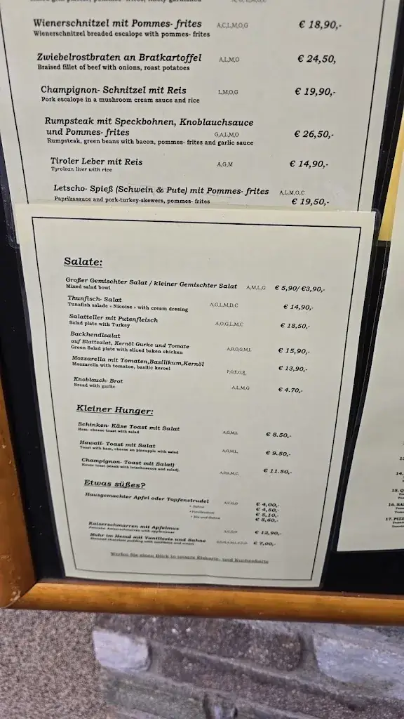 Menu_Cafe Restaurant Sportalm_Gerlos_image_3