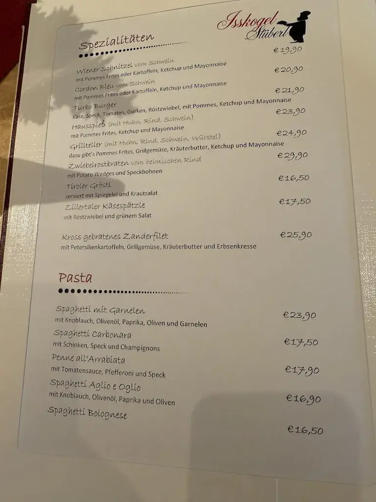 Menu_Restaurant - Pizzeria Tanzcafe_Gerlos_image_2