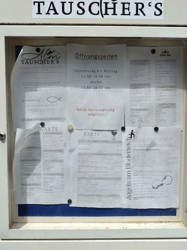 Menu_Tauscher's Alm_Grän_immagine_1