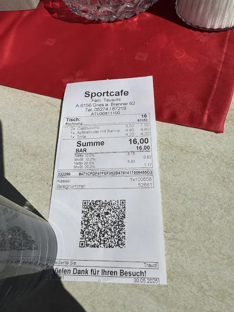 Marco_Sportcafe/Almbar_Gries am Brenner_recensione