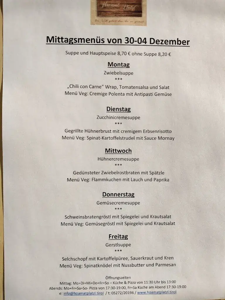 Menu_s`Hoamat Platzl Restaurant-Cafe_Gries am Brenner_image_4