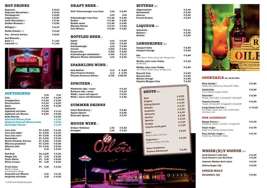 Menu_Oilers69 - American Diner in Haiming in Tirol_Haiming_image_2