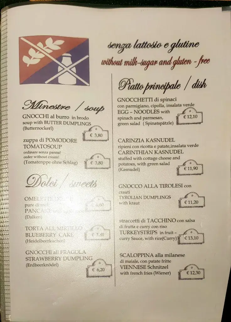 Menu_Restaurant DORFWIRT - Gästehaus_Bad Kleinkirchheim_image_1