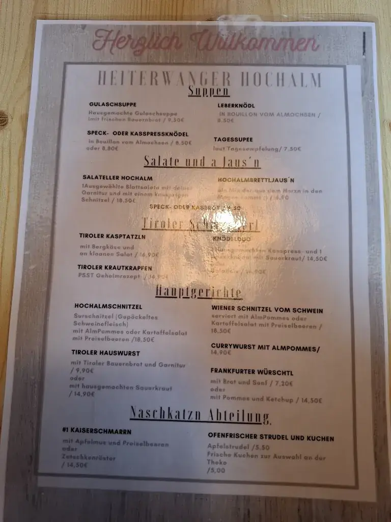 Menu_Heiterwanger Hochalm_Heiterwang_immagine_1