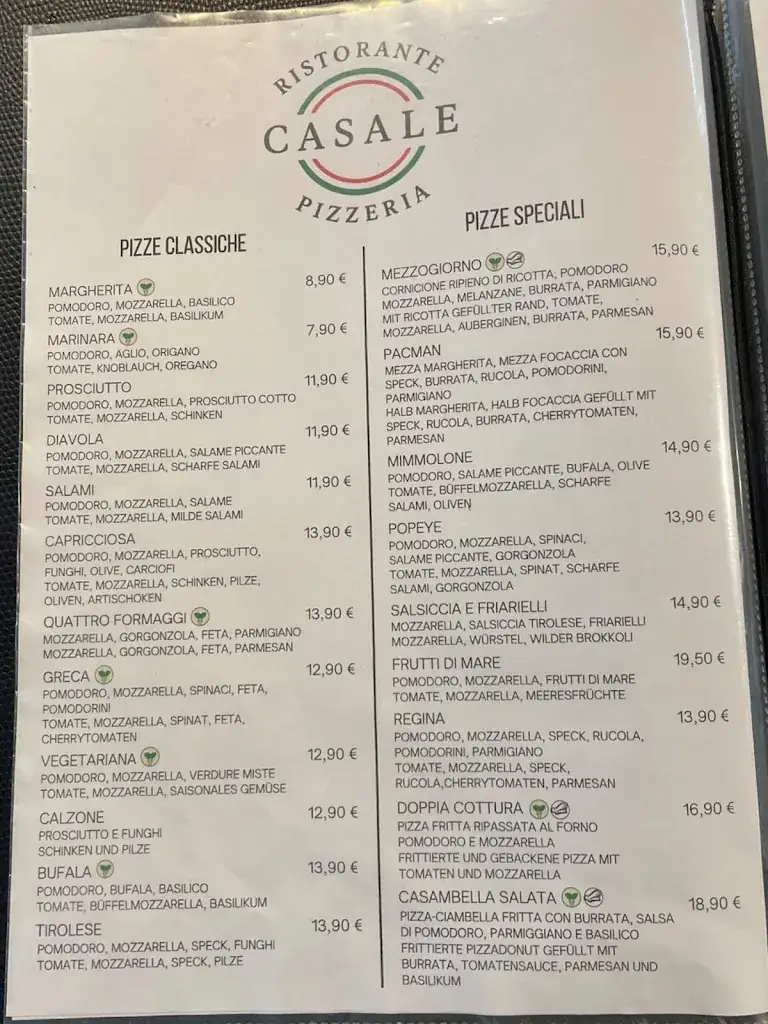 Menu_Casale Ristorante & Pizzeria_Heinfels_immagine_1