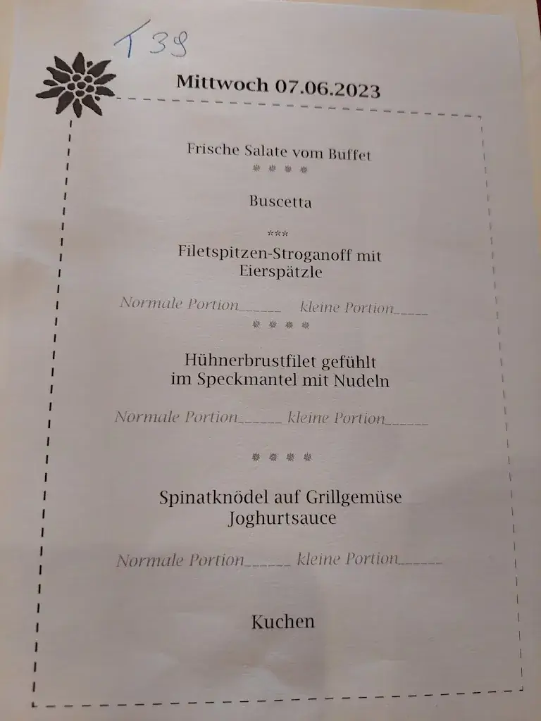 Menu_Hotel & Restaurant Edelweiß_Hochfilzen_image_4