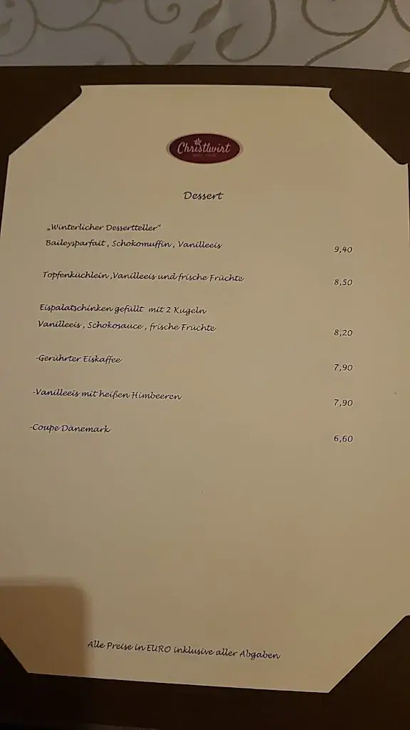 Menu_Gasthaus-Pension Christlwirt_Hippach_image_3