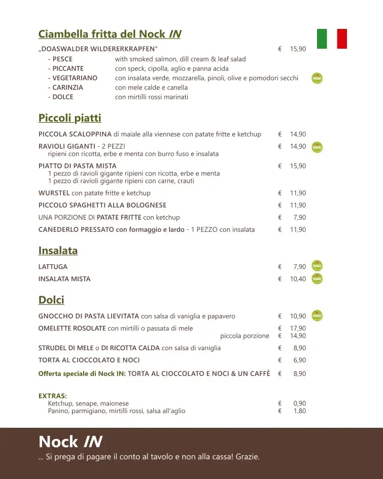 Menu_Panorama-Restaurant Nock IN_Bad Kleinkirchheim_immagine_4