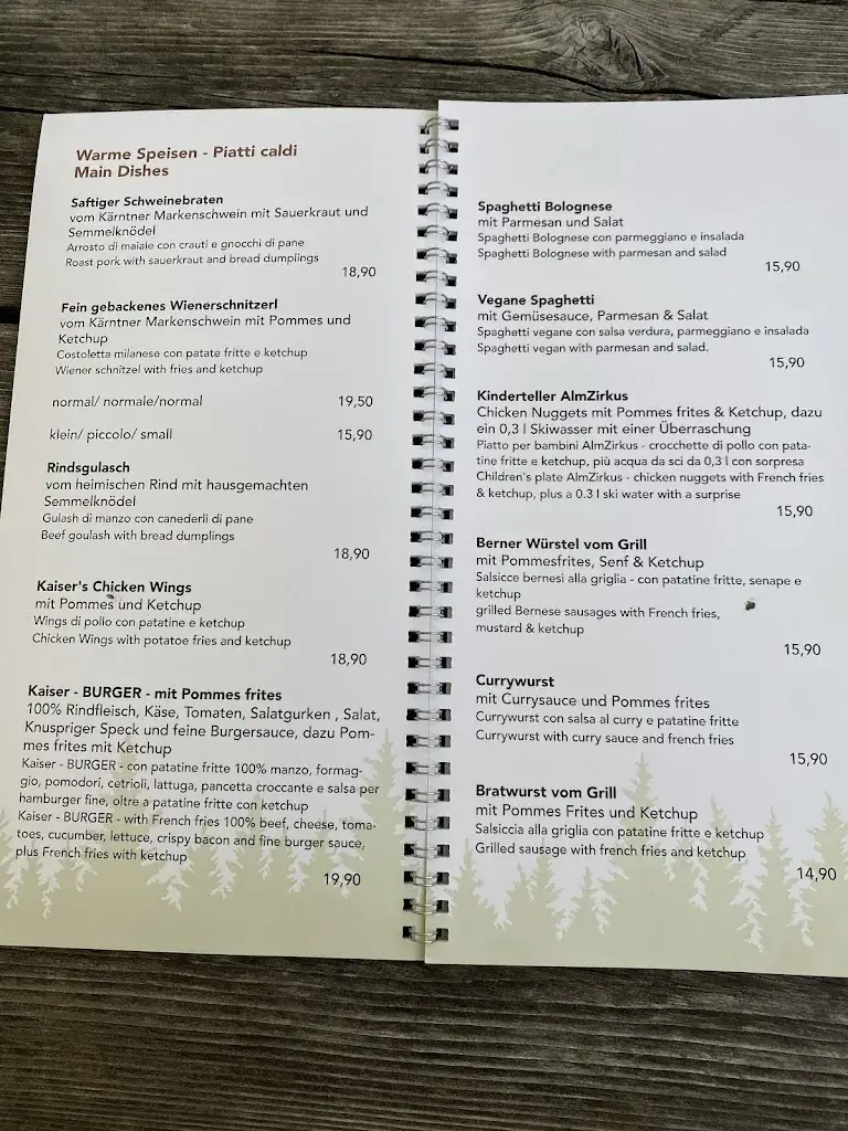 Menu_Waldtratte mountain restaurant_Bad Kleinkirchheim_image_2