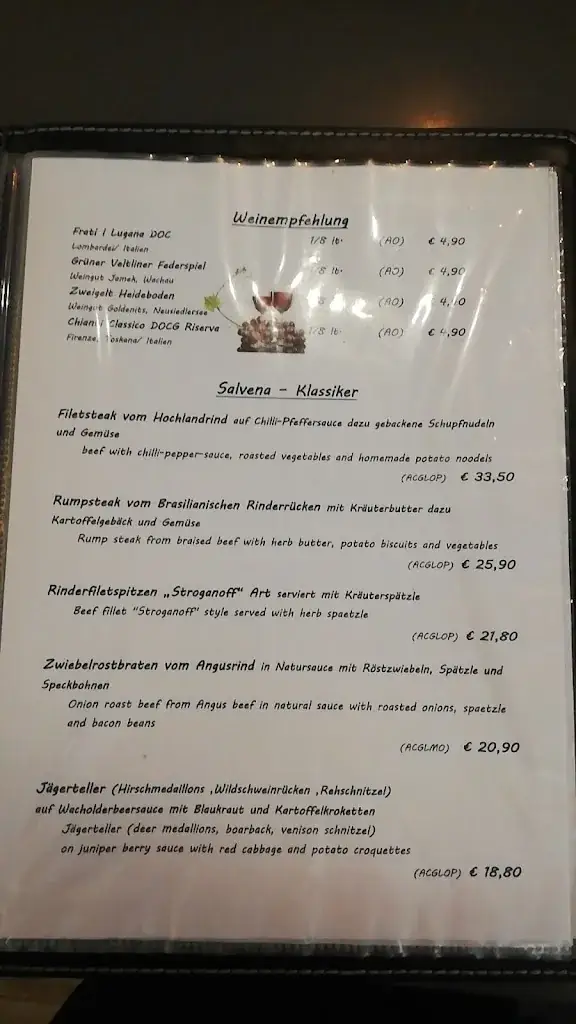 Menu_Restaurant Salvena_Hopfgarten im Brixental_image_1