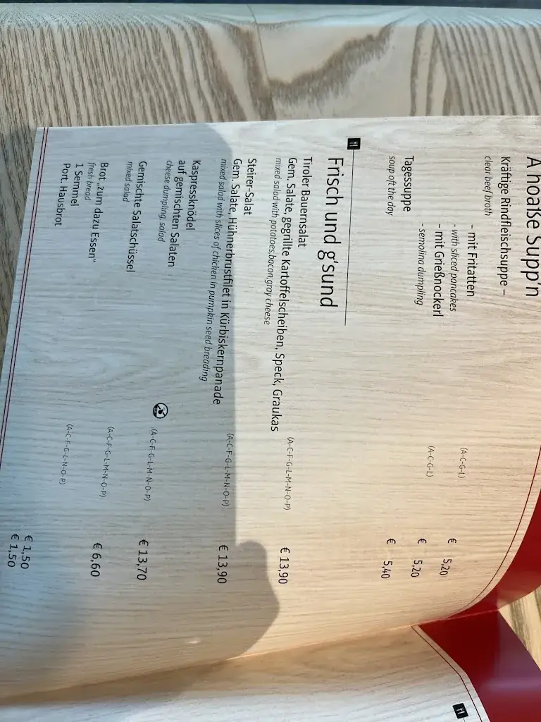 Menu_Das Hausberg Restaurant_Igls_image_1