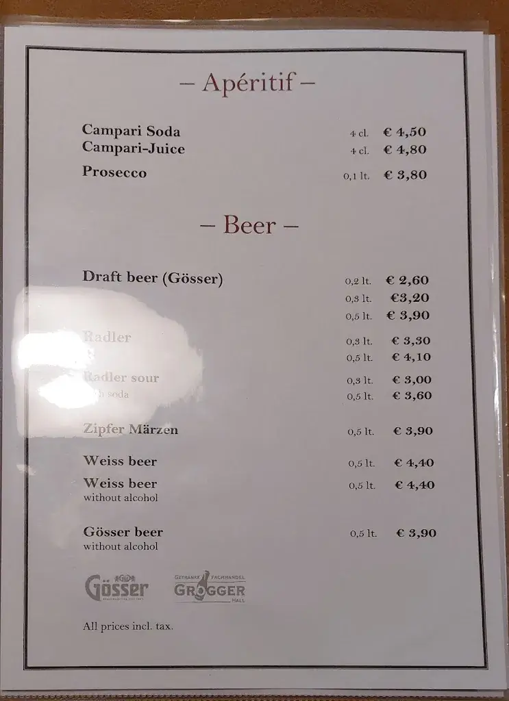 Menu_Haller Bürgerstuben_Hall in Tirol_image_2
