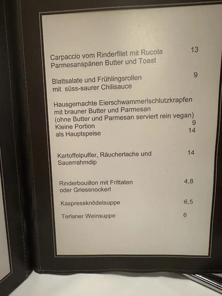 Menu_Gasthaus Goldener Löwe_Hall in Tirol_image_3