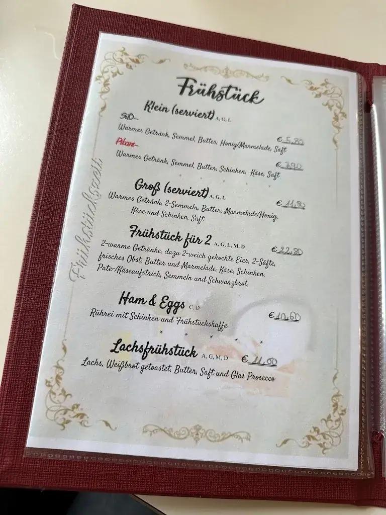 Menu_Cafe Meißl_Hall in Tirol_immagine_1