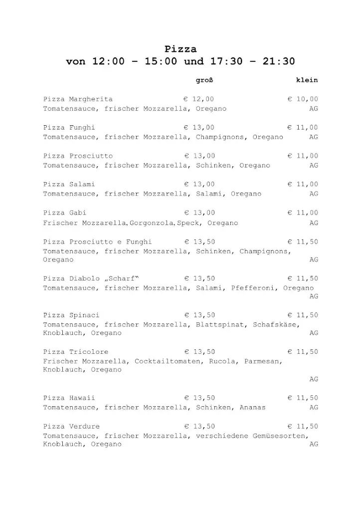 Menu_Gasthof Sportalm_Bad Kleinkirchheim_image_1