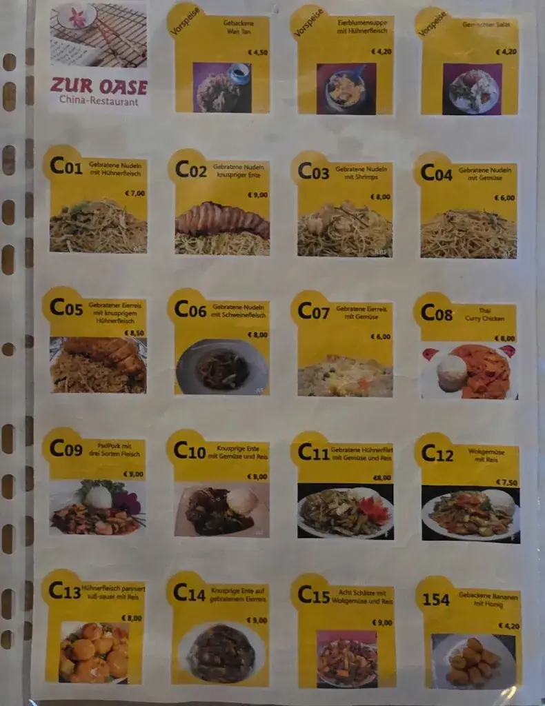 Menu_Zur Oase_Hall in Tirol_image_1