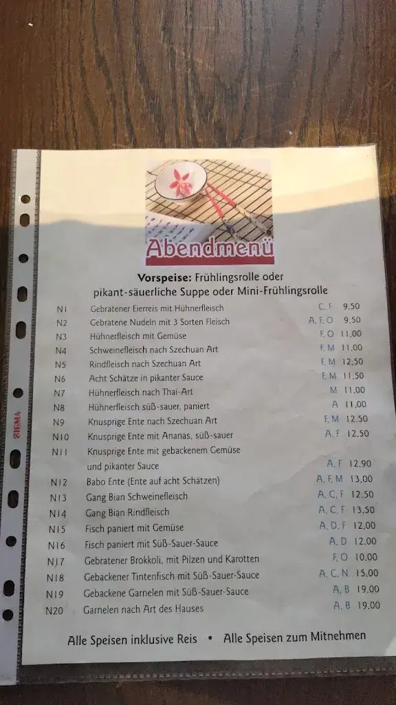 Menu_Zur Oase_Hall in Tirol_image_2