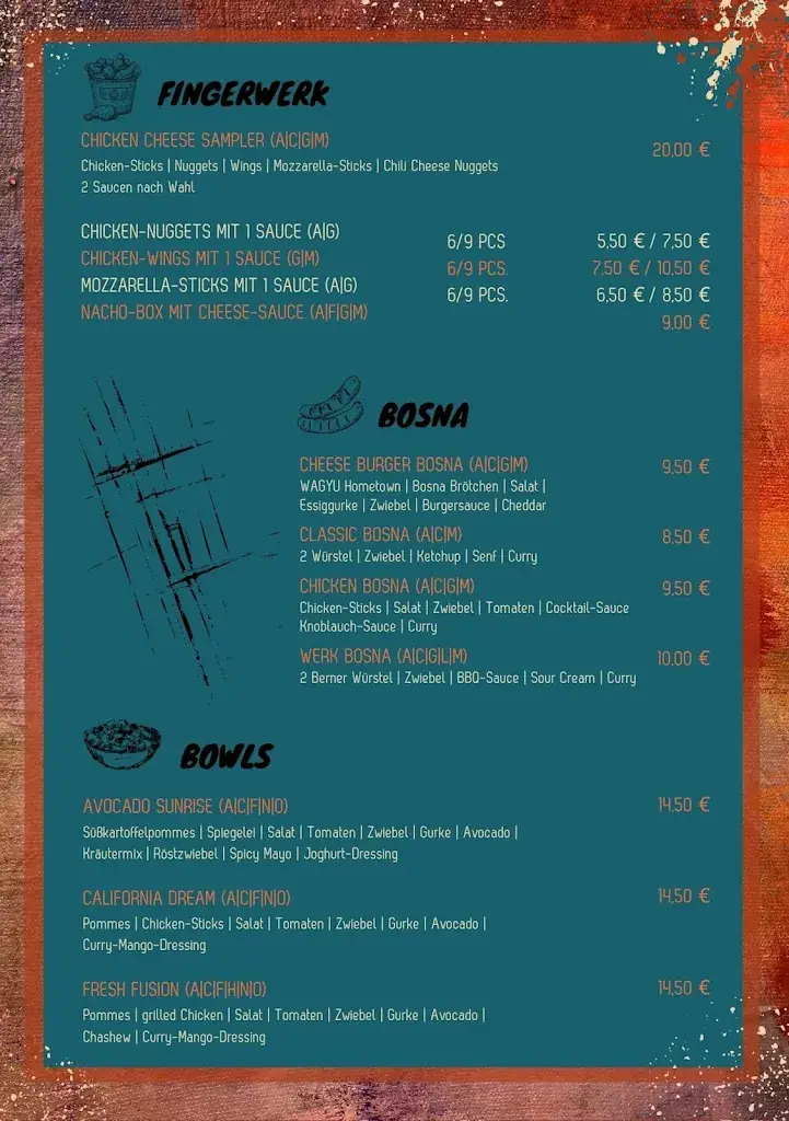 Menu_BURGER WERK TIROL_Hall in Tirol_image_2