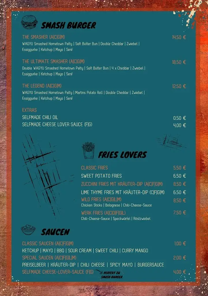 Menu_BURGER WERK TIROL_Hall in Tirol_image_3