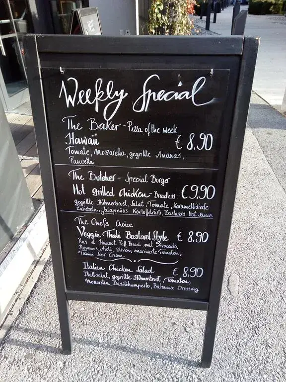 Menu_Glorious Bastards Innsbruck_Innsbruck_image_1