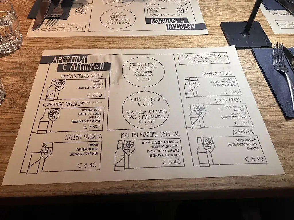 Menu_Die Pizzerei_Innsbruck Stadt_image_1