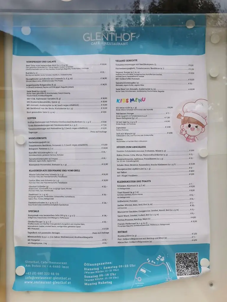 Menu_Cafe Restaurant Glenthof_Imsterberg_immagine_1