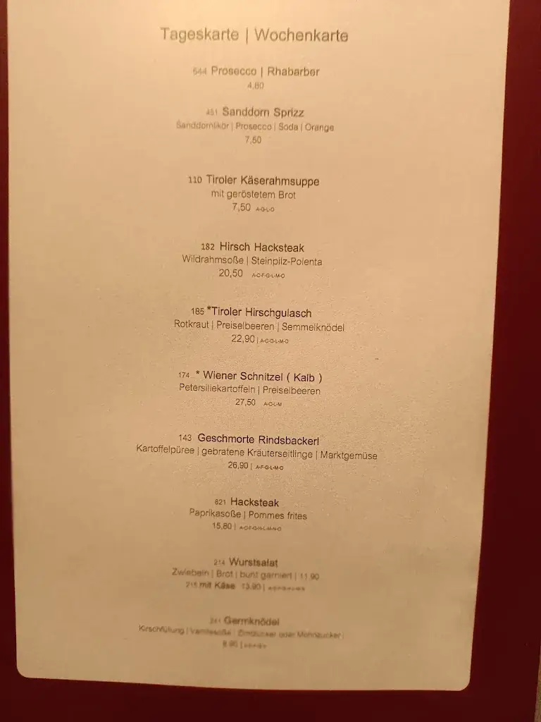 Menu_Restaurant-Cafe Schrofen-Hütte_Jungholz_image_1