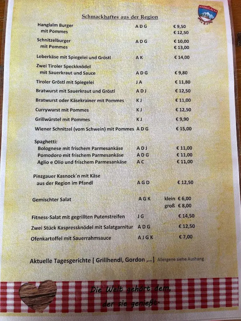 Menu_Hanglalm_Jochberg_immagine_1