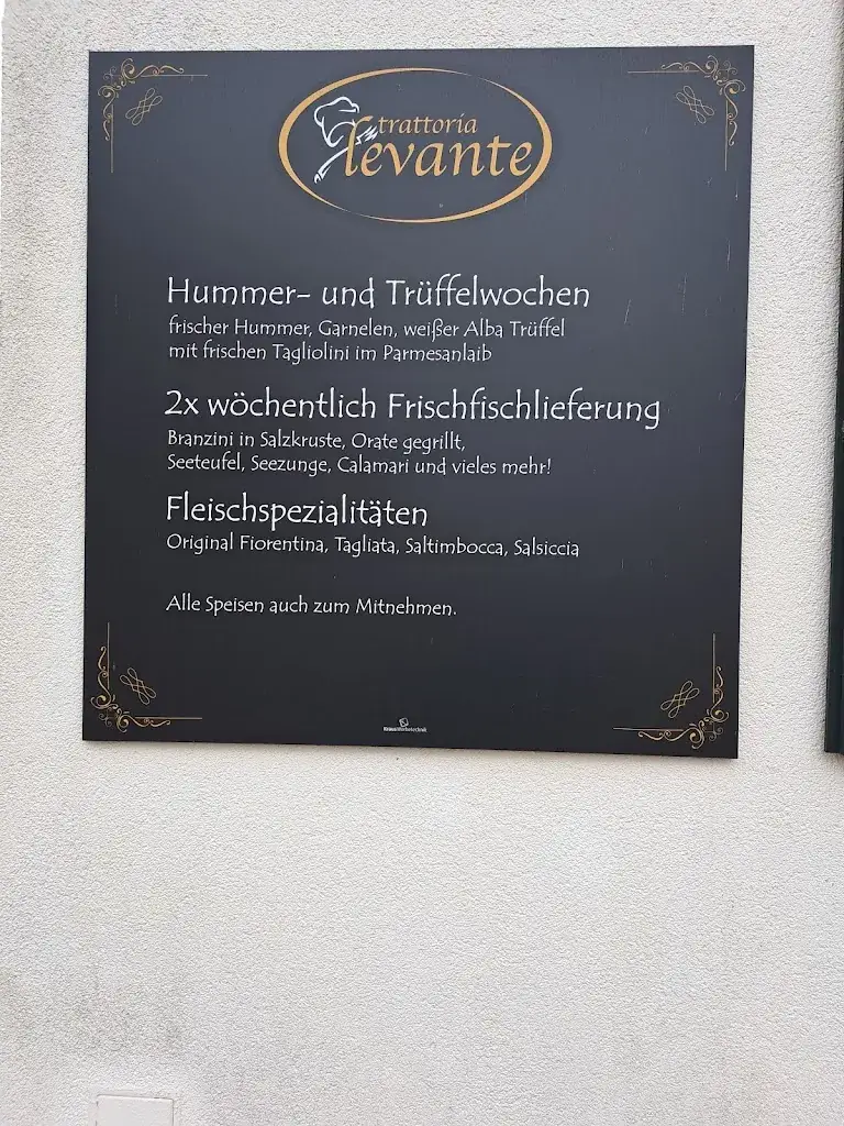 Menu_TRATTORIA LEVANTE_Kirchbichl_image_1