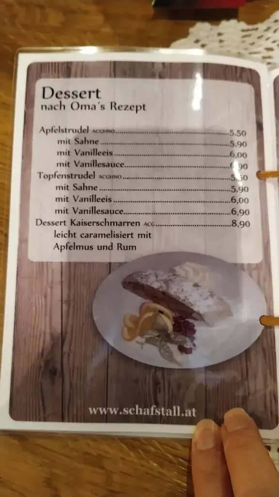 Menu_Landgasthof zum Schafstall_Kappl_image_2
