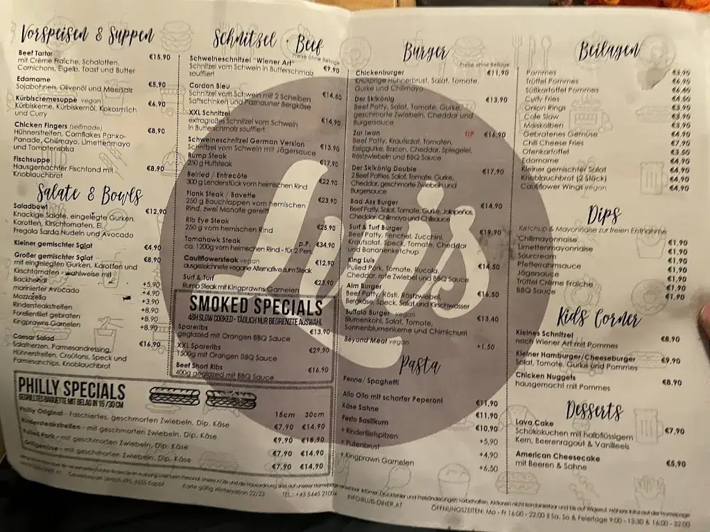 Menu_Luis Diner_Kappl_image_1