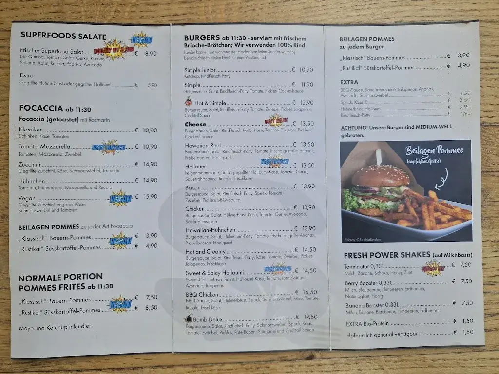 Menu_Simple food & drinks_Kitzbühel_image_1